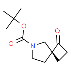 ChemSpider 2D Image | 2-Methyl-2-propanyl (4R)-1-oxo-6-azaspiro[3.4]octane-6-carboxylate | C12H19NO3