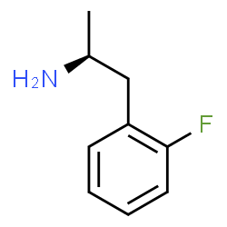 ChemSpider 2D Image | (S)-2-fluoroamphetamine | C9H12FN