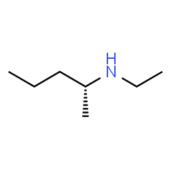 ChemSpider 2D Image | (2R)-N-Ethyl-2-pentanamine | C7H17N