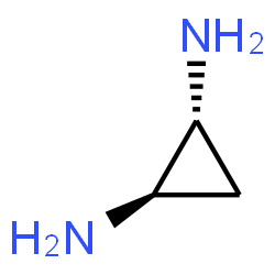 ChemSpider 2D Image | (1R,2R)-1,2-Cyclopropanediamine | C3H8N2