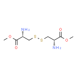 ChemSpider 2D Image | Dimethyl D-cystinate | C8H16N2O4S2