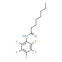ChemSpider 2D Image | N-(Pentafluorophenyl)octanamide | C14H16F5NO