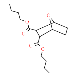 ChemSpider 2D Image | Dibutyl 7-oxabicyclo[2.2.1]heptane-2,3-dicarboxylate | C16H26O5