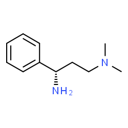 ChemSpider 2D Image | (1S)-N~3~,N~3~-Dimethyl-1-phenyl-1,3-propanediamine | C11H18N2