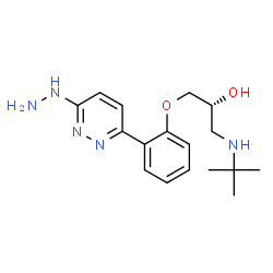 ChemSpider 2D Image | (R)-prizidilol | C17H25N5O2