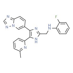 ChemSpider 2D Image | 10645 | C22H18FN7