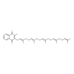 ChemSpider 2D Image | Menaquinone | C36H48O2
