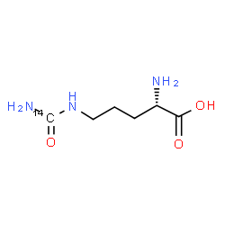 ChemSpider 2D Image | N~5~-(~14~C)Carbamoyl-L-ornithine | C514CH13N3O3