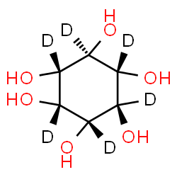 ChemSpider 2D Image | myo-Inositol-C-d6 | C6H6D6O6
