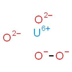 ChemSpider 2D Image | oxygen(2-);uranium(6+);peroxide | O4U