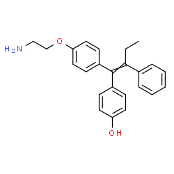 ChemSpider 2D Image | Norendoxifen | C24H25NO2