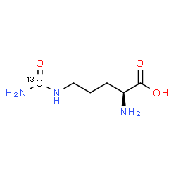 ChemSpider 2D Image | L-Citrulline-ureido-13C | C513CH13N3O3