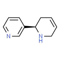 ChemSpider 2D Image | (2R)-1,2,3,6-Tetrahydro-2,3'-bipyridine | C10H12N2