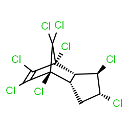 ChemSpider 2D Image | GAMMA-CHLORDANE | C10H6Cl8