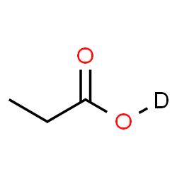 ChemSpider 2D Image | PROPIONIC ACID-OD | C3H5DO2