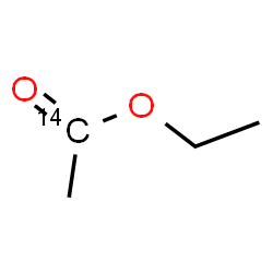 ChemSpider 2D Image | Ethyl (1-~14~C)acetate | C314CH8O2