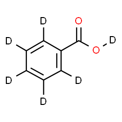ChemSpider 2D Image | (O-~2~H_6_)Benzoic acid | C7D6O2