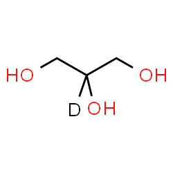 ChemSpider 2D Image | GLYCEROL-2-D1 | C3H7DO3