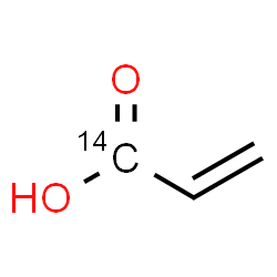 ChemSpider 2D Image | (1-~14~C)-2-Propenoic acid | C214CH4O2
