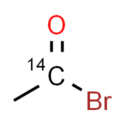 ChemSpider 2D Image | (1-~14~C)Acetyl bromide | C14CH3BrO