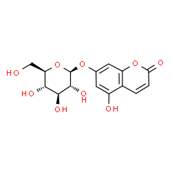 ChemSpider 2D Image | Daphnin | C15H16O9