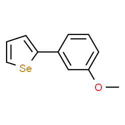 ChemSpider 2D Image | 2-(3-Methoxyphenyl)selenophene | C11H10OSe