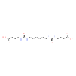 ChemSpider 2D Image | 6,15-Dioxo-5,7,14,16-tetraazaicosane-1,20-dioic acid | C16H30N4O6