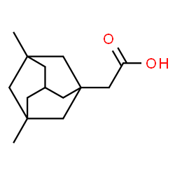 ChemSpider 2D Image | (3,5-Dimethyladamantan-1-yl)acetic acid | C14H22O2
