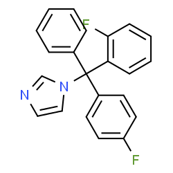 ChemSpider 2D Image | FLUTRIMAZOLE | C22H16F2N2