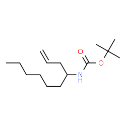 ChemSpider 2D Image | 2-Methyl-2-propanyl 1-decen-4-ylcarbamate | C15H29NO2