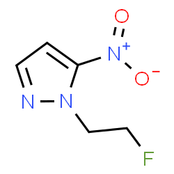 ChemSpider 2D Image | 1-(2-fluoroethyl)-5-nitropyrazole | C5H6FN3O2
