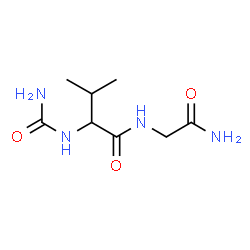 ChemSpider 2D Image | N-Carbamoylvalylglycinamide | C8H16N4O3