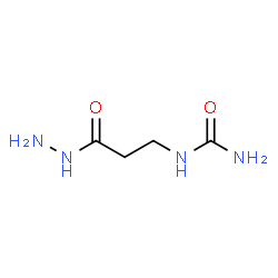 ChemSpider 2D Image | 1-(3-Hydrazino-3-oxopropyl)urea | C4H10N4O2