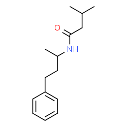 ChemSpider 2D Image | 3-Methyl-N-(4-phenyl-2-butanyl)butanamide | C15H23NO