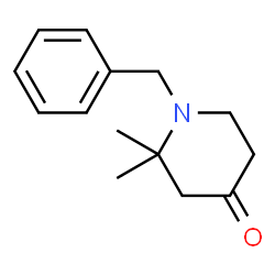 ChemSpider 2D Image | 1-Benzyl-2,2-dimethyl-4-piperidinone | C14H19NO