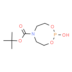 ChemSpider 2D Image | 2-Methyl-2-propanyl 2-hydroxy-1,3,6,2-dioxazaphosphocane-6-carboxylate | C9H18NO5P