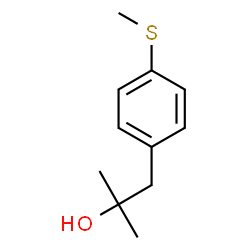 ChemSpider 2D Image | 2-Methyl-1-[4-(methylsulfanyl)phenyl]-2-propanol | C11H16OS