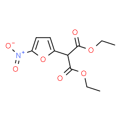 ChemSpider 2D Image | Diethyl (5-nitro-2-furyl)malonate | C11H13NO7