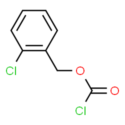 ChemSpider 2D Image | 2-CHLOROBENZYL CHLOROFORMATE | C8H6Cl2O2