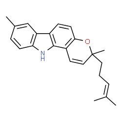ChemSpider 2D Image | Mahanimbicine | C23H25NO