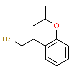 ChemSpider 2D Image | 2-(2-Isopropoxyphenyl)ethanethiol | C11H16OS