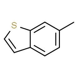 ChemSpider 2D Image | 6-Methylbenzothiophene | C9H8S