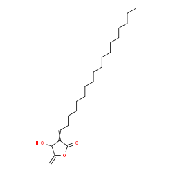 ChemSpider 2D Image | 4-Hydroxy-5-methylene-3-octadecylidenedihydro-2(3H)-furanone | C23H40O3