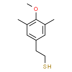 ChemSpider 2D Image | 2-(4-Methoxy-3,5-dimethylphenyl)ethanethiol | C11H16OS