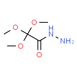 ChemSpider 2D Image | 2,2,2-Trimethoxyacetohydrazide | C5H12N2O4