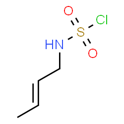 ChemSpider 2D Image | (2E)-2-Buten-1-ylsulfamyl chloride | C4H8ClNO2S