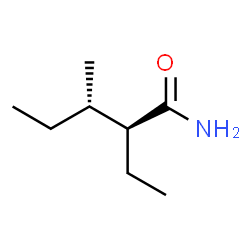 ChemSpider 2D Image | (2S,3S)-2-Ethyl-3-methylpentanamide | C8H17NO