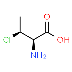 ChemSpider 2D Image | (2R,3S)-2-Amino-3-chlorobutanoic acid | C4H8ClNO2