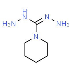 ChemSpider 2D Image | 1-Piperidinecarbohydrazonohydrazide | C6H15N5