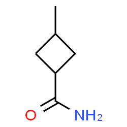ChemSpider 2D Image | 3-Methylcyclobutanecarboxamide | C6H11NO